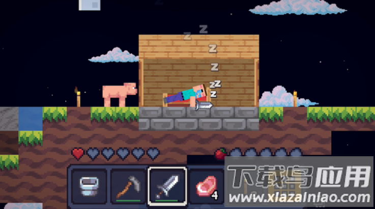 我的世界2d天空之岛游戏最新版截图1