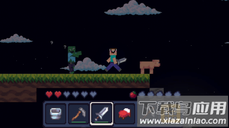 我的世界2d天空之岛游戏最新版截图2
