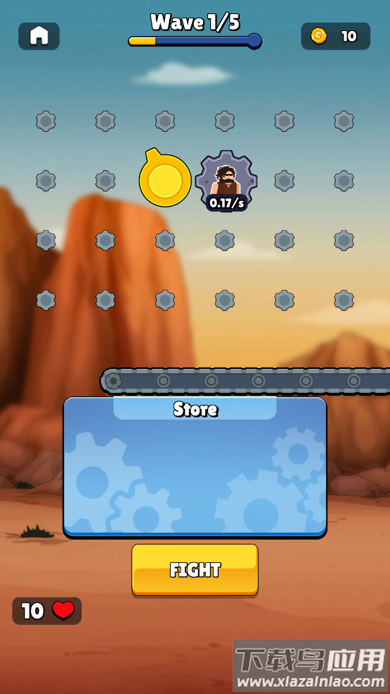 超级齿轮乱斗游戏(Super Cog Brawl - Idle Merge)最新版截图1