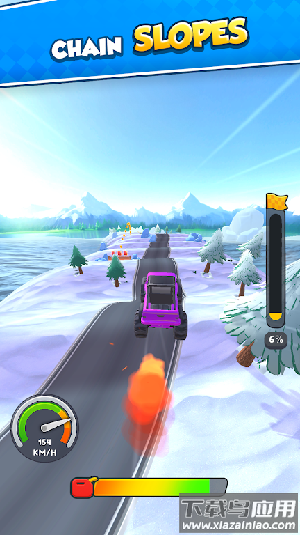 斜坡司机游戏(Slope Driver)最新版截图2