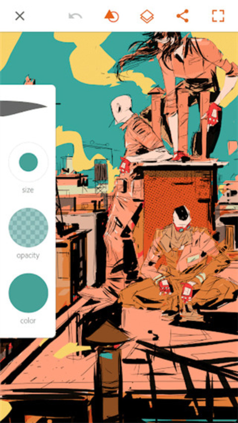 Adobe Illustrator Draw安卓版（Adobe Draw）最新版截图3