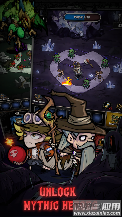 城堡守卫夜袭游戏(Citadel Guardian)截图