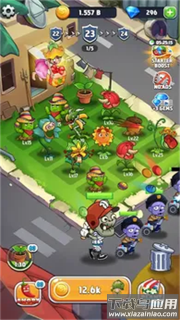 僵尸防御合并植物游戏最新版