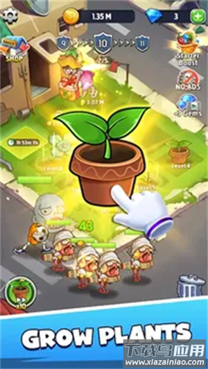 僵尸防御合并植物游戏最新版(Merge Plants)截图