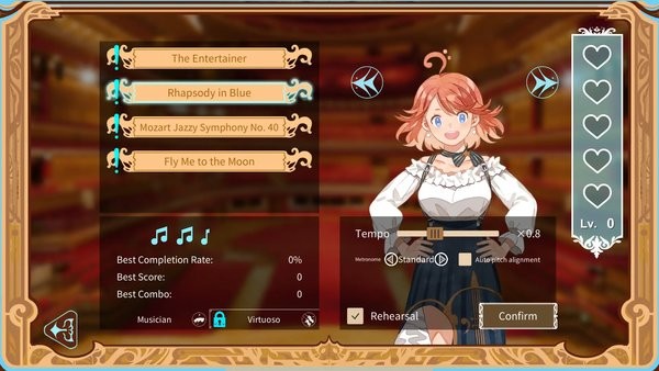 白键上的协奏曲测试服(Concerto on White)最新版截图2