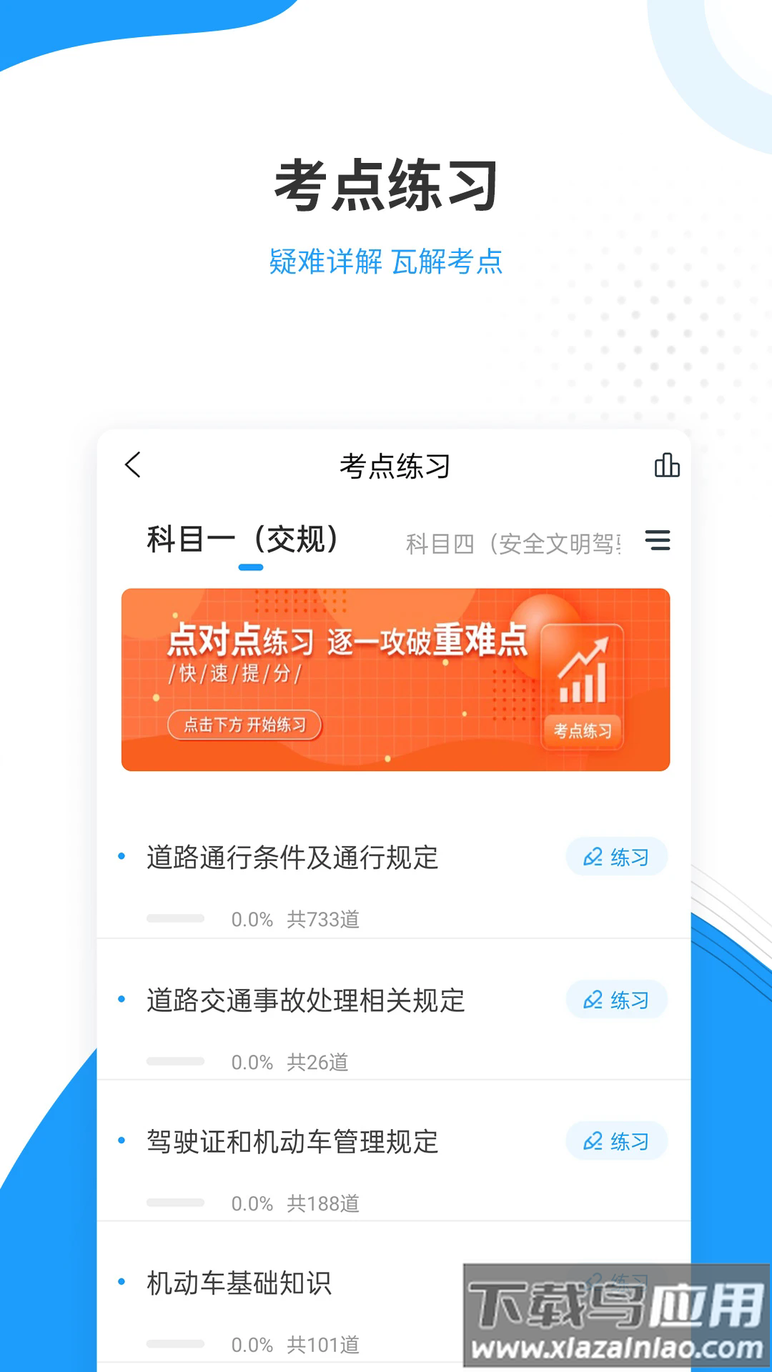 驾考准题库app截图3