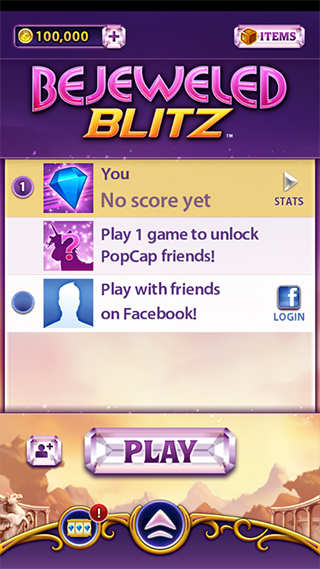 宝石迷阵闪电战安卓版(Bejeweled Blitz)截图