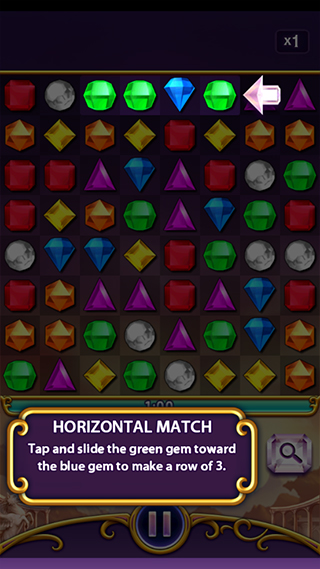 宝石迷阵闪电战安卓版(Bejeweled Blitz)截图