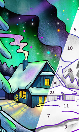 乐涂数字填色app截图1