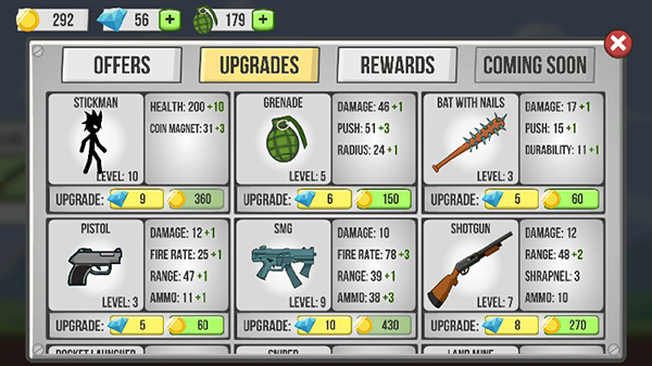 火柴人僵尸射击最新版本截图2