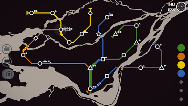 迷你地铁最新版2025(Mini Metro)最新版截图2