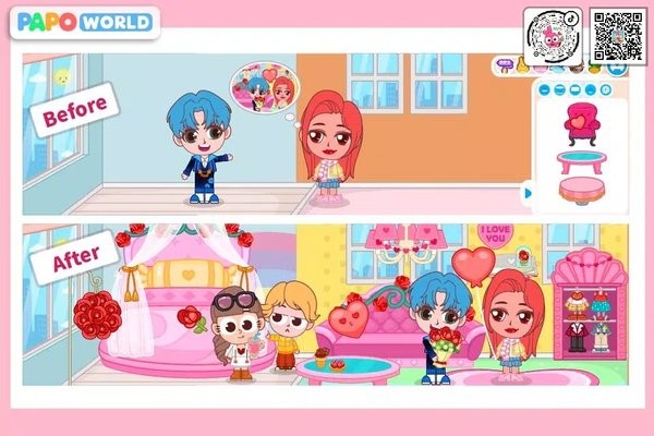 泡泡小镇世界游戏(Master Papo Town World)截图1