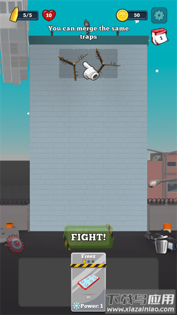 屋顶生存僵尸塔防游戏