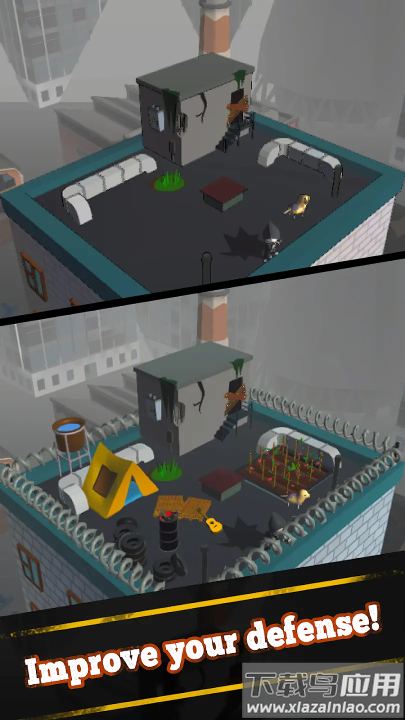 屋顶生存僵尸塔防游戏最新版截图3