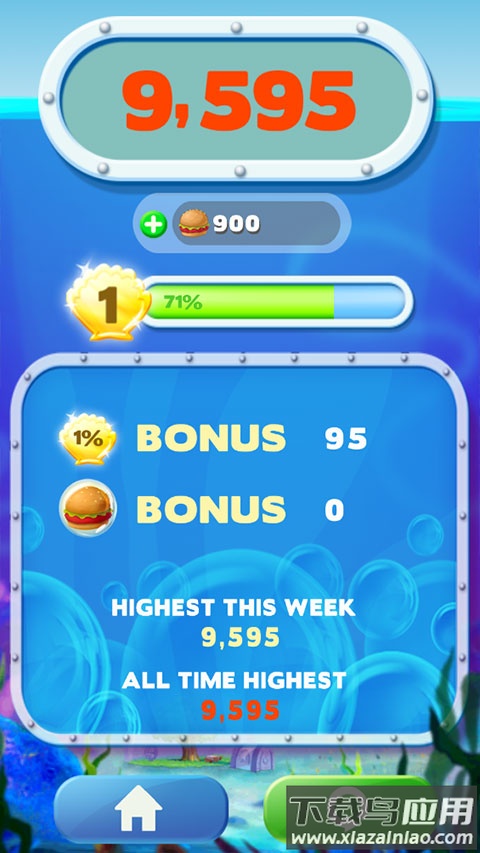 海绵宝宝泡泡派对游戏(Bubble Party)最新版截图1