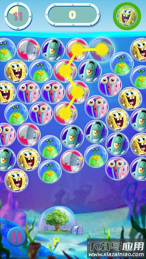 海绵宝宝泡泡派对游戏(Bubble Party)最新版截图3