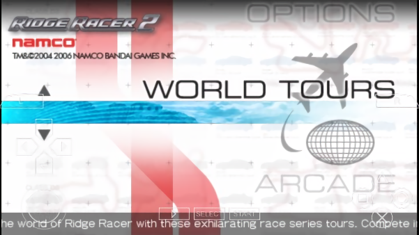 psp山脊赛车2截图3