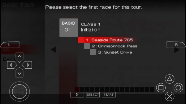 psp山脊赛车2截图4