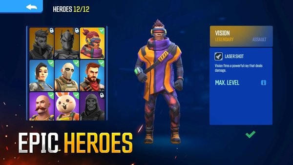 出击皇家战斗射手游戏(OutFire)最新版截图1