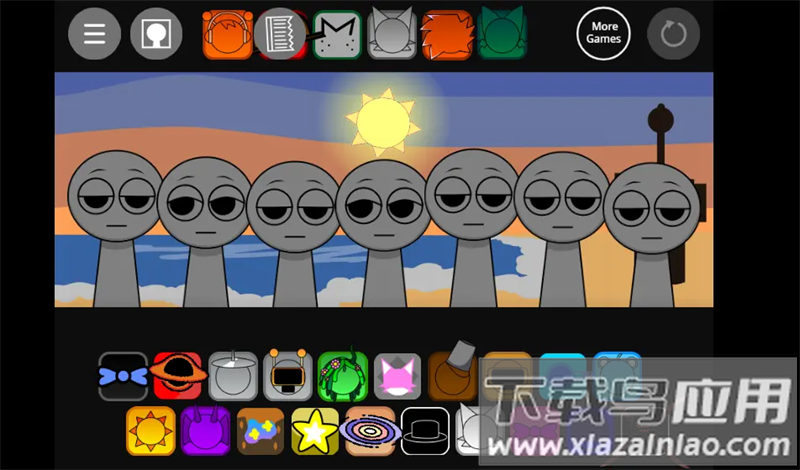 节奏盒子Just Sprunkin Around游戏(节奏盒子Sproonki音乐大赛)截图3