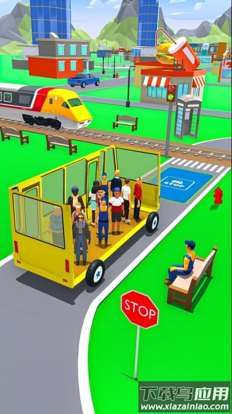 巴士抵达主题公园游戏官方版最新版截图3