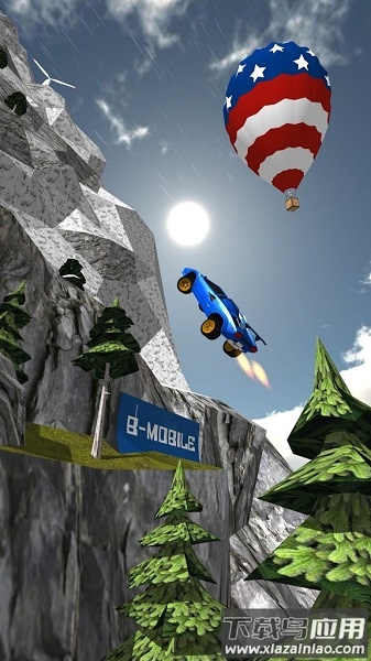 斜坡大冲刺手游(Ramp Car Jumping)截图2