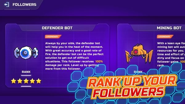 战利品传奇机器人大战外星人(Loot Legends)最新版截图3