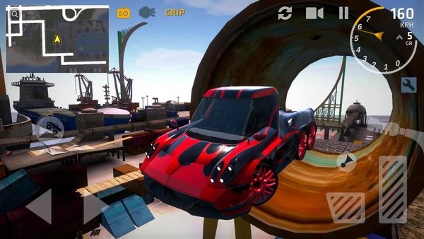 特技卡车赛车模拟器手游(Stunt Truck Racing Simulator)截图3