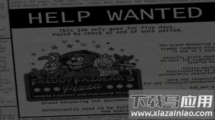 玩具熊的午夜后宫五夜诡守游戏(Five Nights Before Freddys)最新版截图3