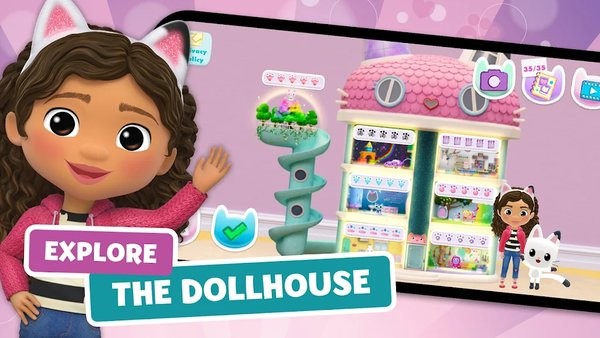 盖比的娃娃屋游戏(Gabbys Dollhouse)最新版截图2