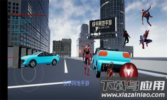 雨地蜘蛛侠手游截图