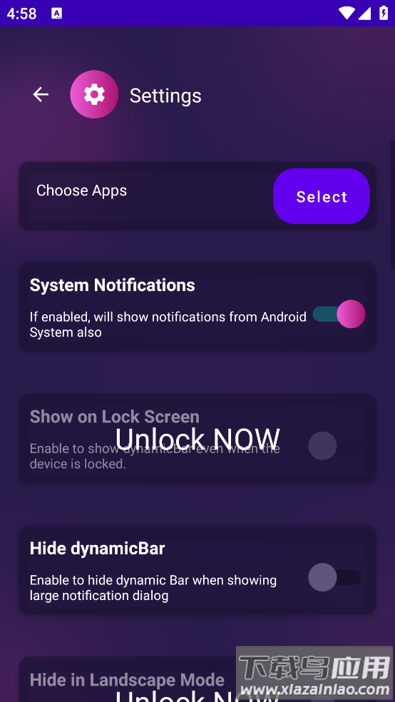 dynamic Bar灵动岛截图1