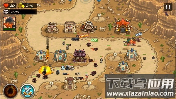 王国保卫战前线破解版全英雄无限钻石截图1