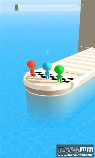 火柴人水上跑酷游戏