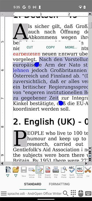 Openoffice手机版最新版截图1