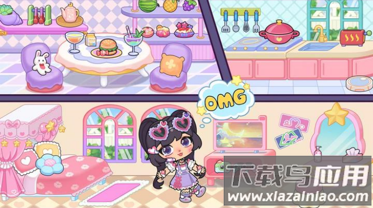 梦幻公主个性装扮屋游戏截图2