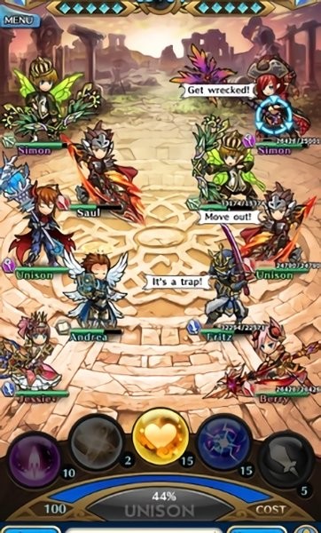 统一联盟游戏(Unison League)最新版截图1