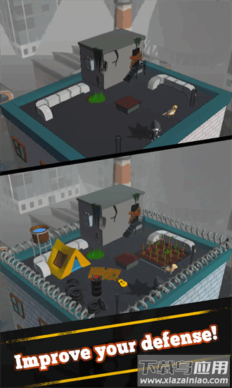 屋顶生存僵尸塔防手游最新版截图1