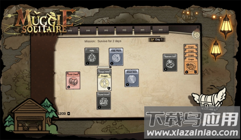 麻瓜纸牌黑暗生存手机版最新版截图1