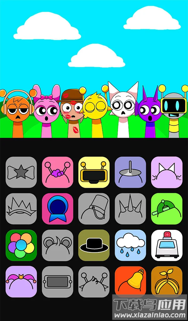 节奏盒子sprunki怪物工作室游戏官方版(Monster Studio: Music Beats)截图4