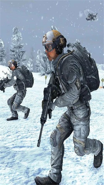 狙击手冬日吃鸡枪战游戏最新版截图3