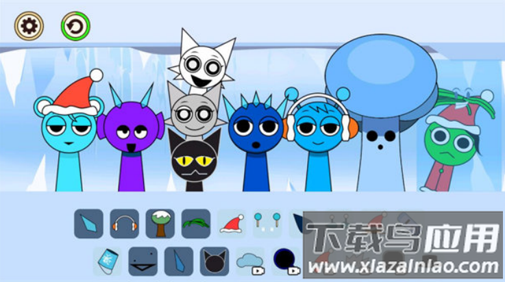 节奏盒子冰块妹妹游戏最新版截图1