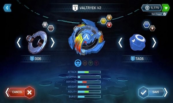 战斗陀螺爆裂游戏中文版(BEYBLADE BURST)截图1