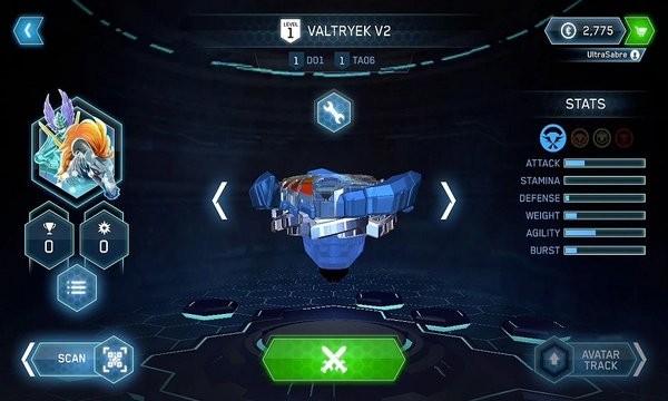 战斗陀螺爆裂游戏中文版(BEYBLADE BURST)截图4