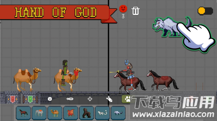 甜瓜游乐场大战游戏(Ragdoll Rainbow Playground)最新版截图3