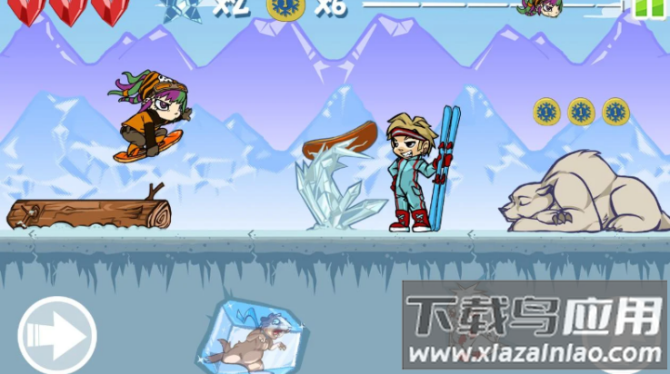 滑雪板女孩游戏最新版截图4