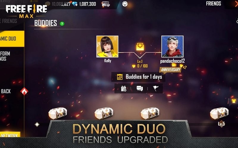 自由开火max最新版(free fire max)截图1