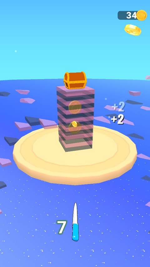 跳跃小球游戏(Ball Up Knife Racing)最新版截图5