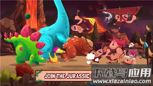 恐龙保卫战游戏下载安装(Dino Bash)截图5