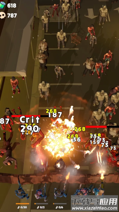 放置幸存者僵尸浪潮游戏(Idle Zombie Wave)截图2